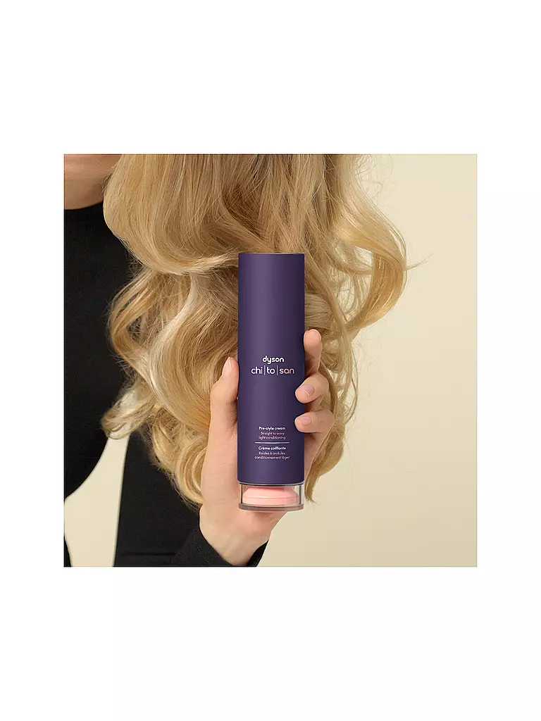 DYSON | dyson Chitosan Pre-Style Cream Trattamento Leggero 100ml Liscio / Ondulato | Lilla