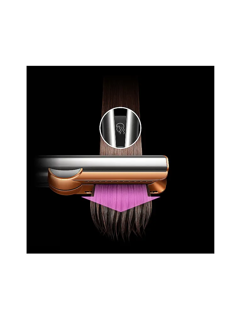 DYSON | Piastra per capelli dyson Airstrait™ HT01 Amber Silk | Arancione