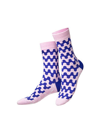 EAT MY SOCKS | Calzini 36-45 SWEET MALLOWS rosa-blu