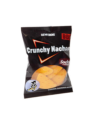 EAT MY SOCKS | Calzini 36-45 CRUNCHY NACHOS bianco e nero