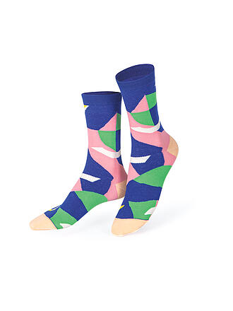 EAT MY SOCKS | Calzini 36-45 confezione da 3 FRESH EGGS BluVerdeRosa