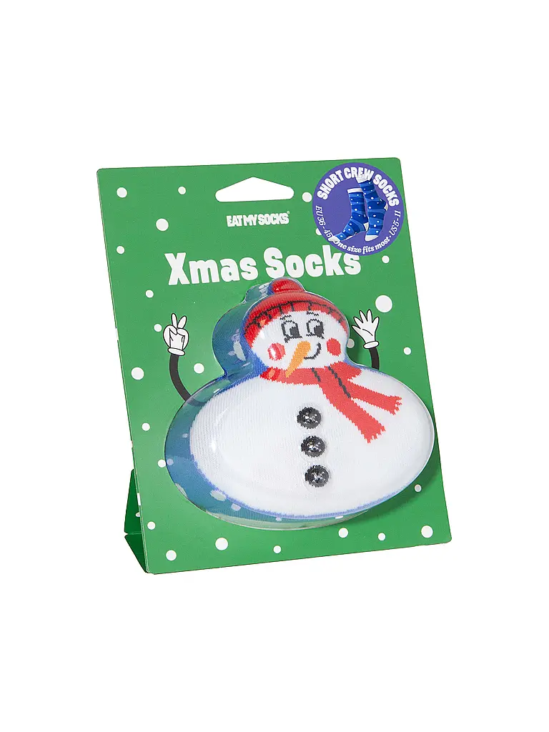 EAT MY SOCKS | Calze 36-45 XMAS PUPAZZO DI NEVE | 