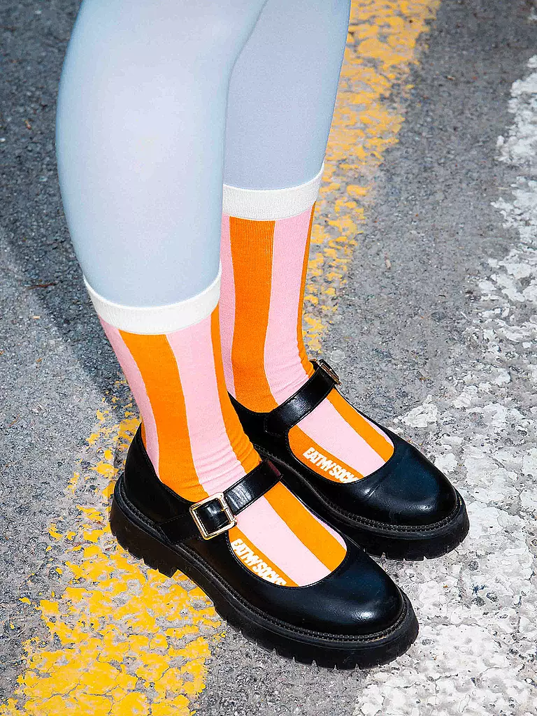 EAT MY SOCKS | Calzini 36-45 SODA STRAWBERRY rosa | 