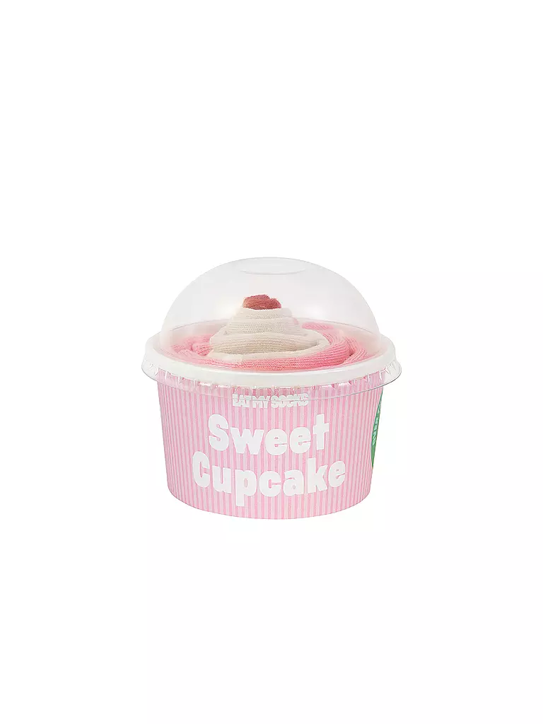 EAT MY SOCKS | Calzini 36-45 STRAWBERRY CUPCAKE rosa | Rosa