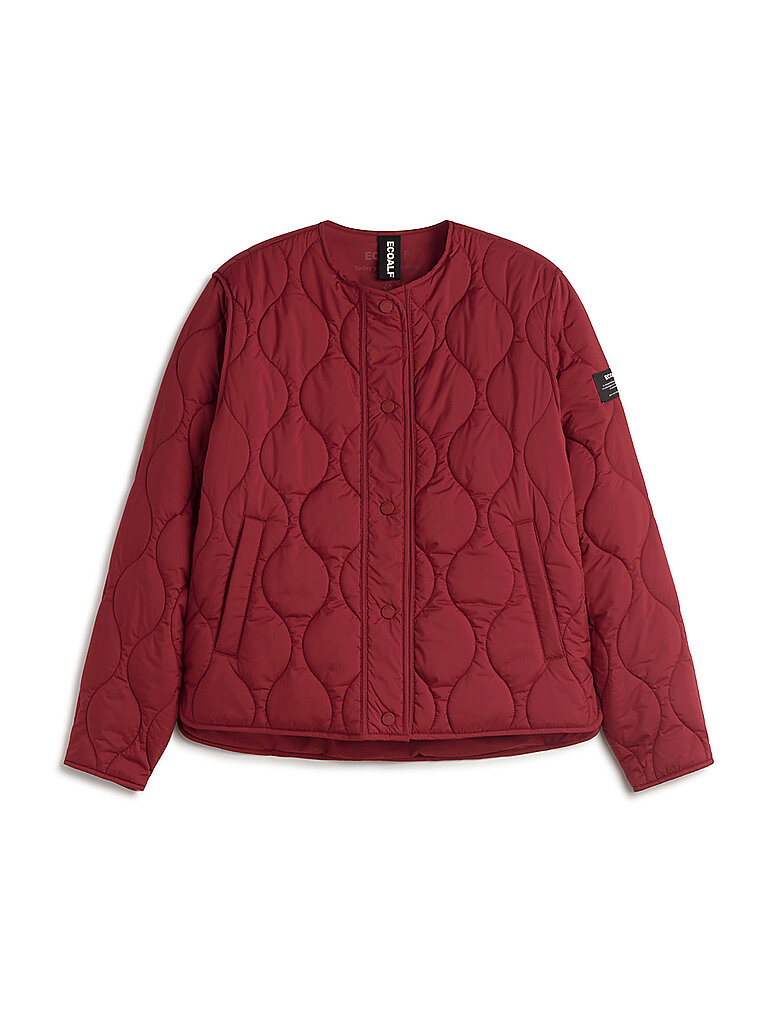 Giacca trapuntata leggera MUSA ONION rosso scuro XL
