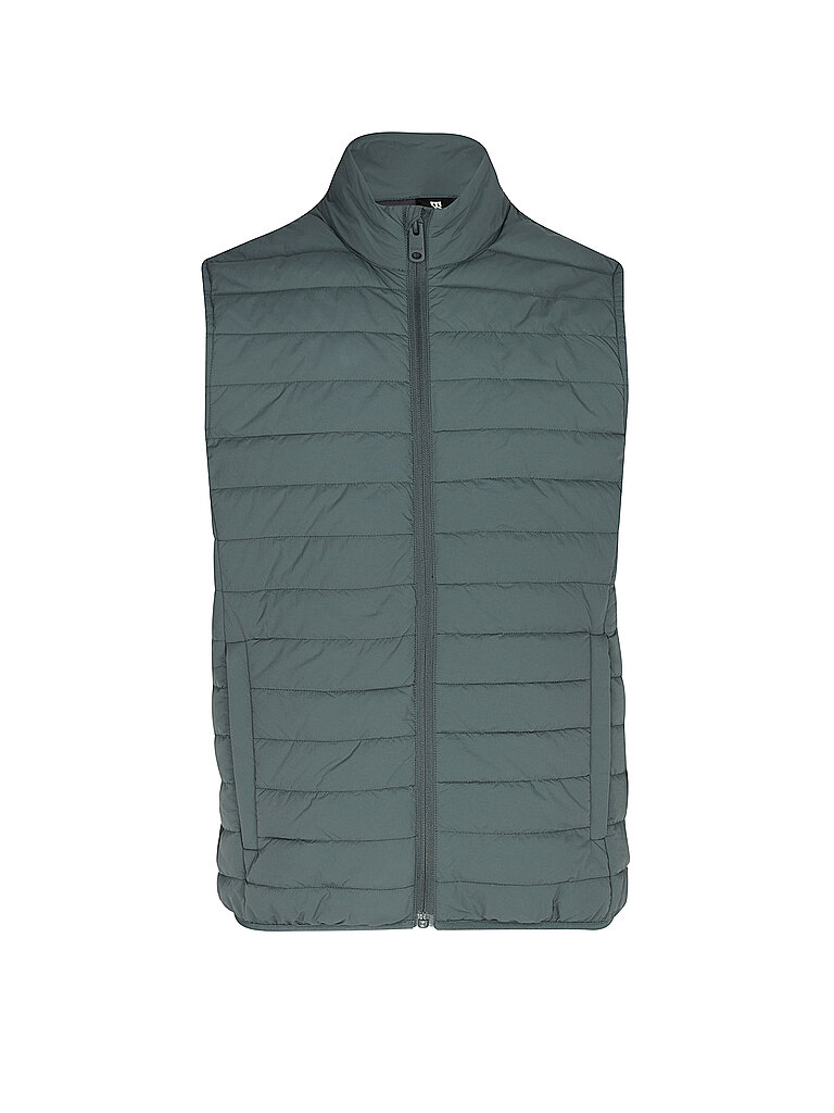 Gilet trapuntato BELS verde scuro XXL