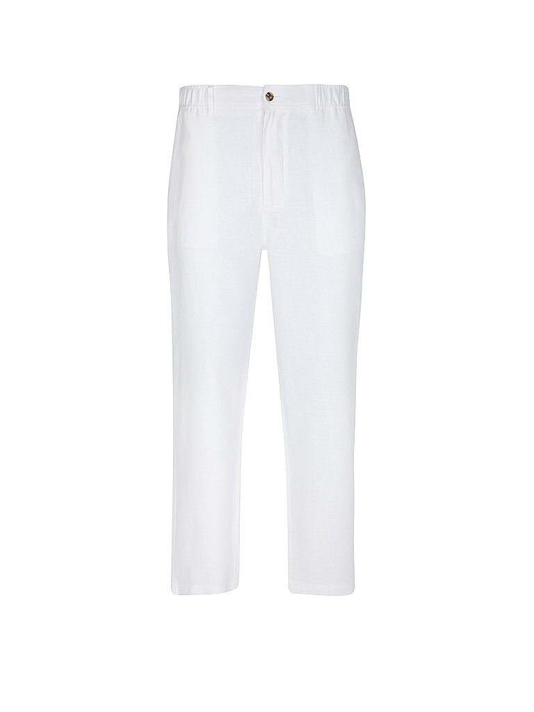 Pantaloni di lino ETHIWIN bianco S