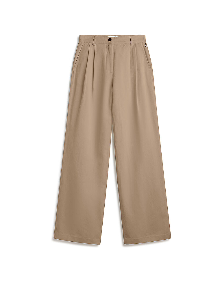 Pantaloni a palazzo MIEL marrone chiaro 44