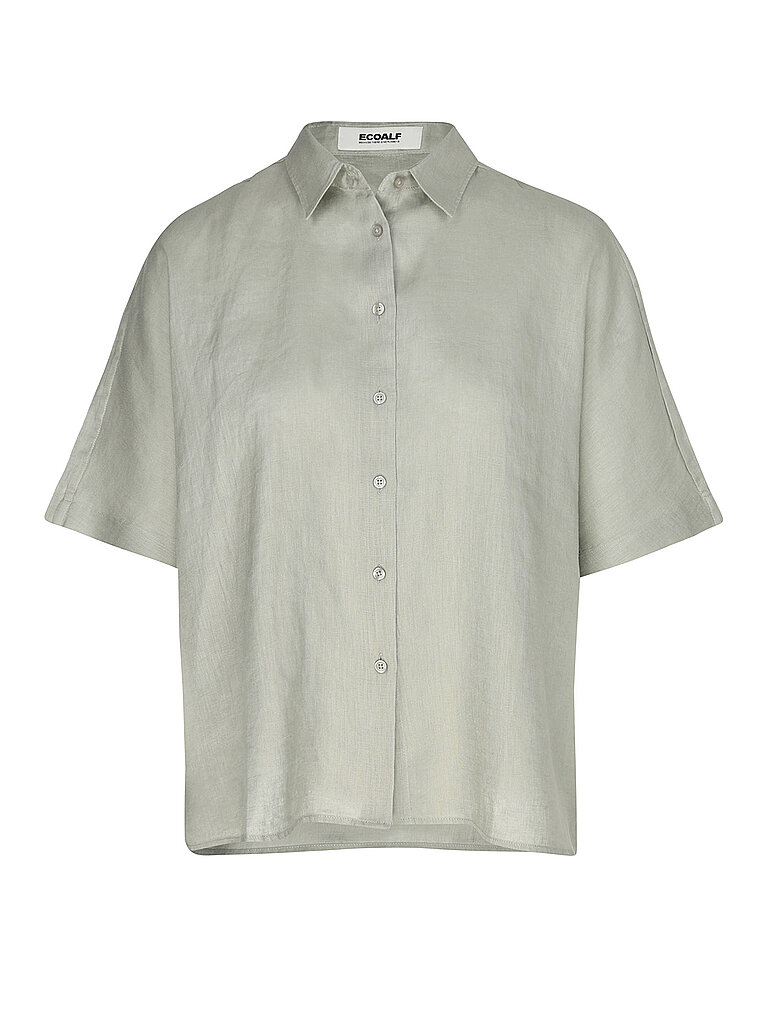 Camicetta di lino MELANIA verde XS