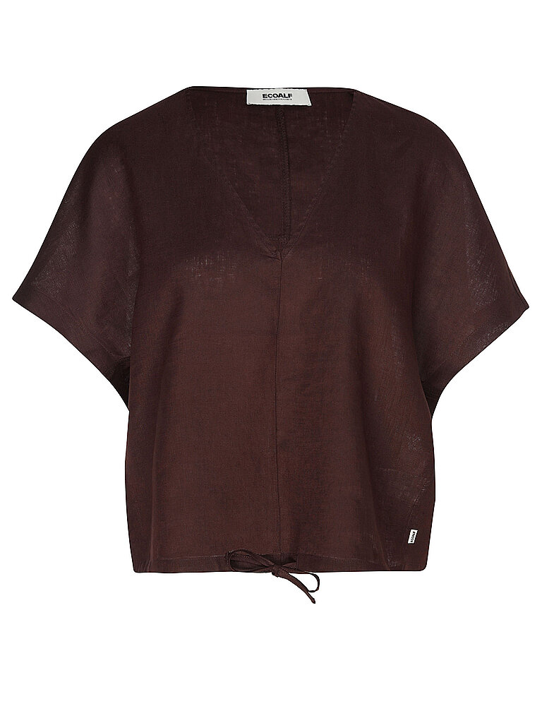 Blusa di lino DORA marrone XS