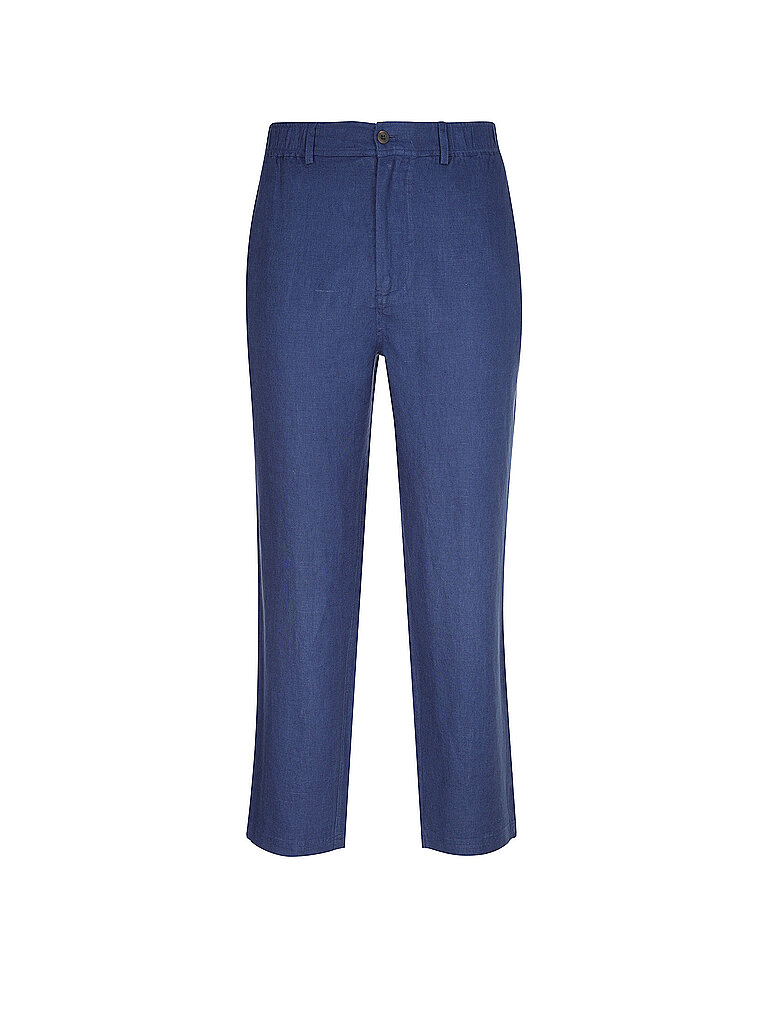 Pantaloni di lino ETHIWIN blu L