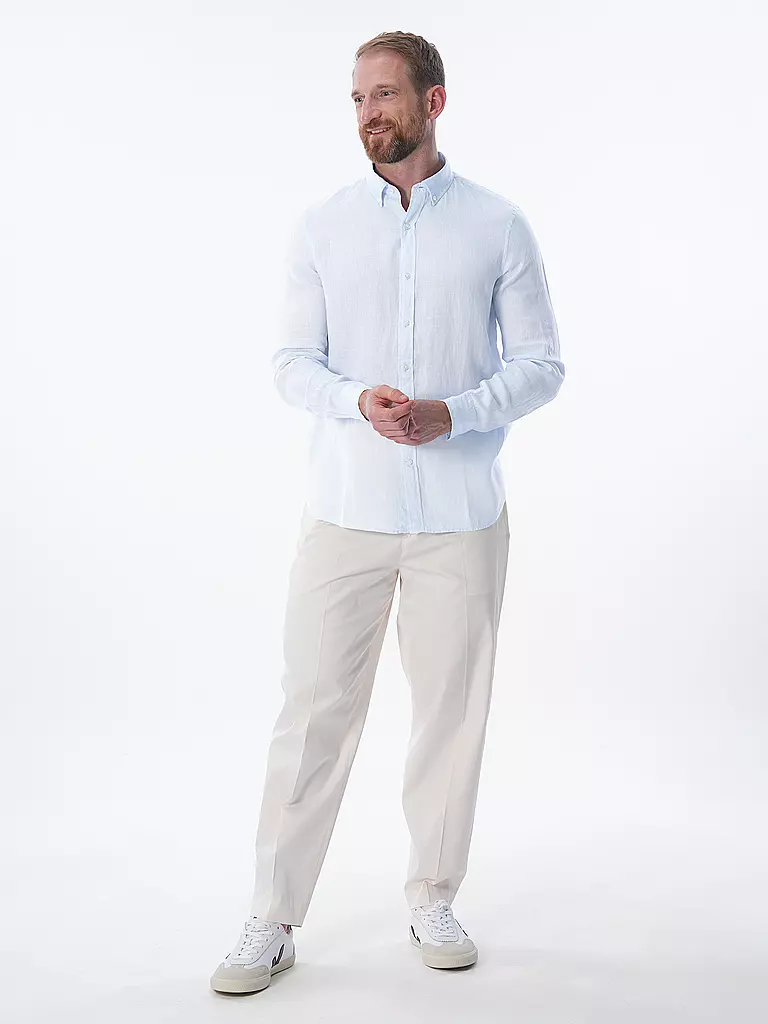ECOALF | Camicia di lino MALIBUALF | Blu chiaro