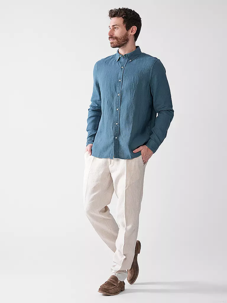 ECOALF | Camicia di lino MALIBUALF | Blu