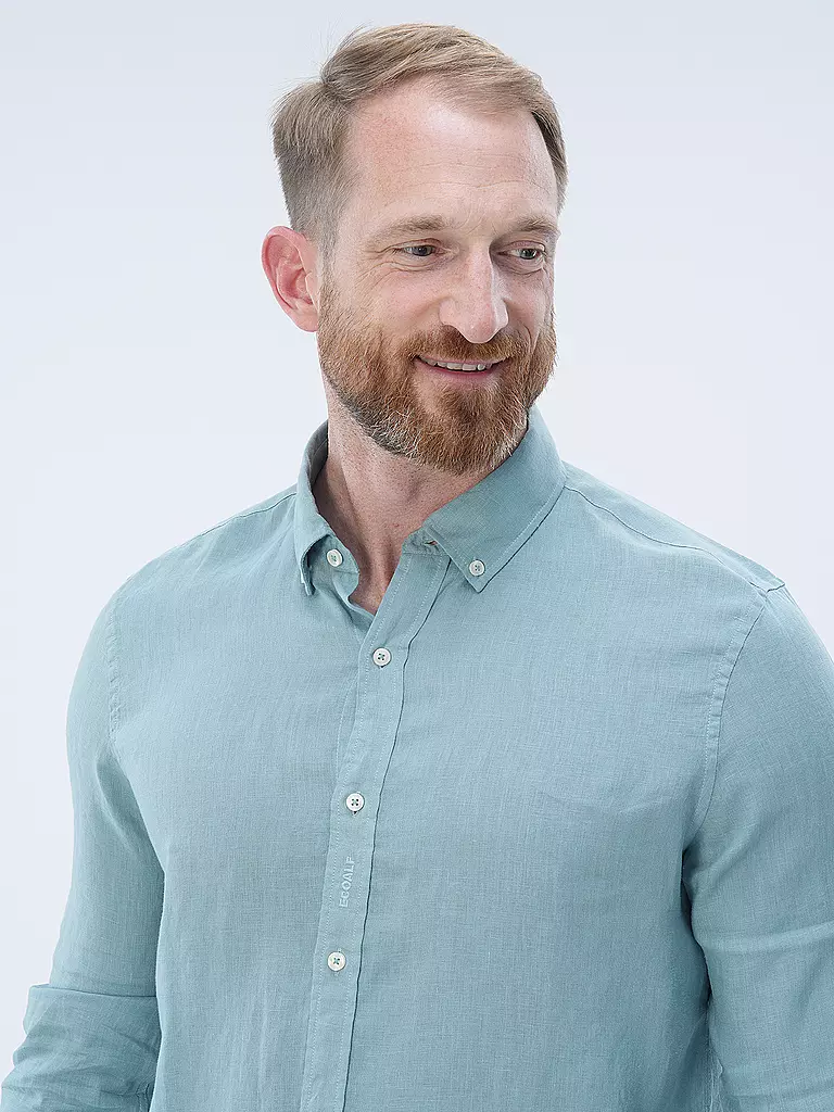 ECOALF | Camicia di lino MALIBUALF | Blu chiaro