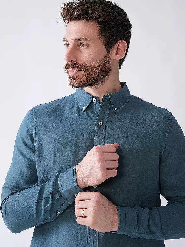 ECOALF | Camicia di lino MALIBUALF | Blu