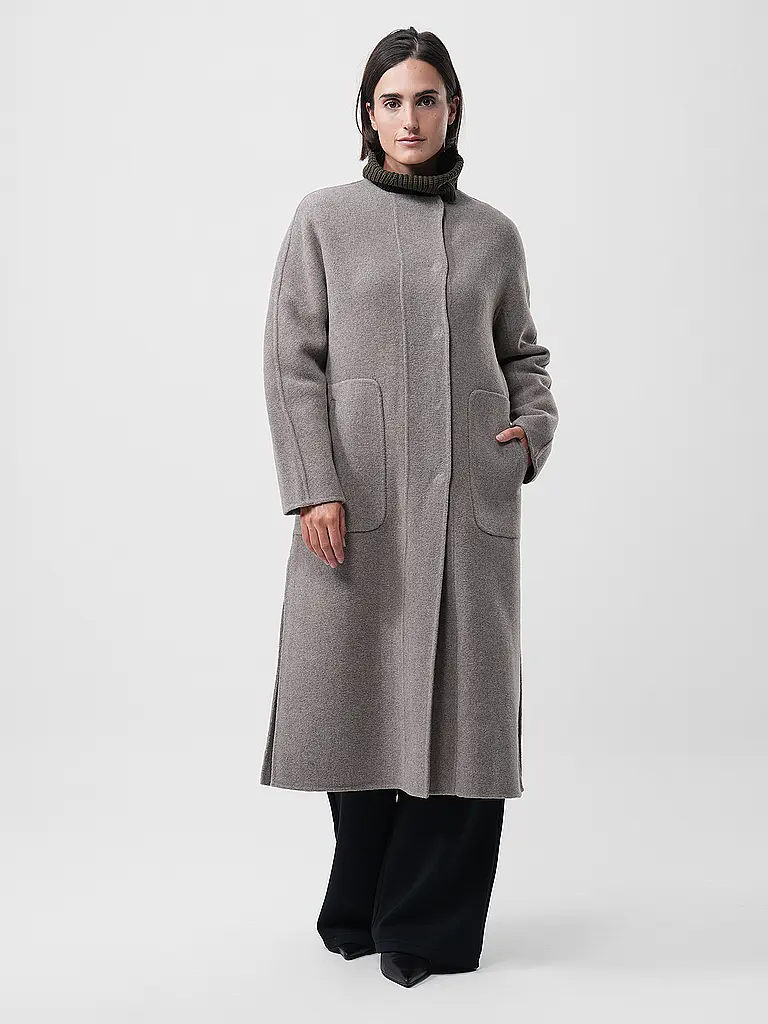 ECOALF | Cappotto di lana HENG | Beige