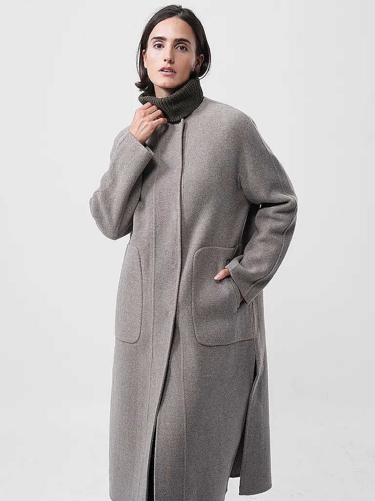 ECOALF | Cappotto di lana HENG | Beige