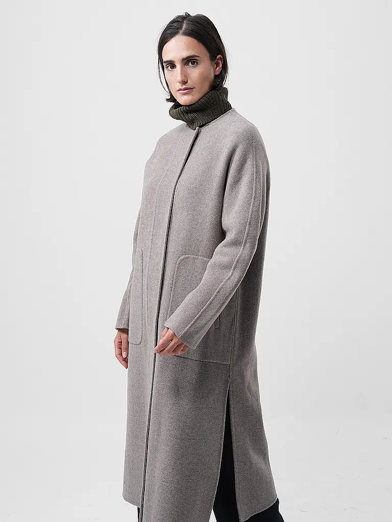 ECOALF | Cappotto di lana HENG | Beige
