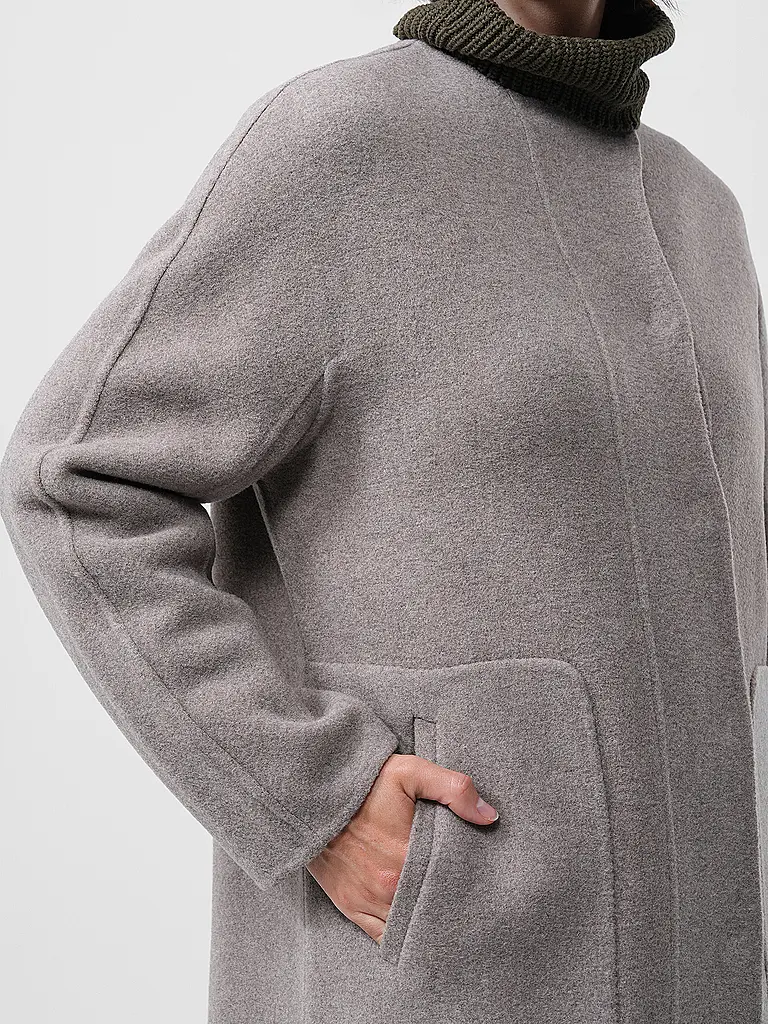 ECOALF | Cappotto di lana HENG | Beige