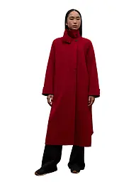 ECOALF | Cappotto di lana LORA | Rosso