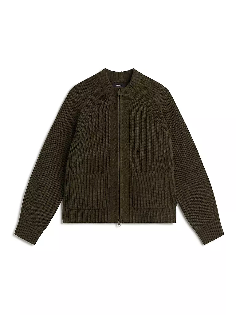 ECOALF | Cardigan LILIUM | Oliva