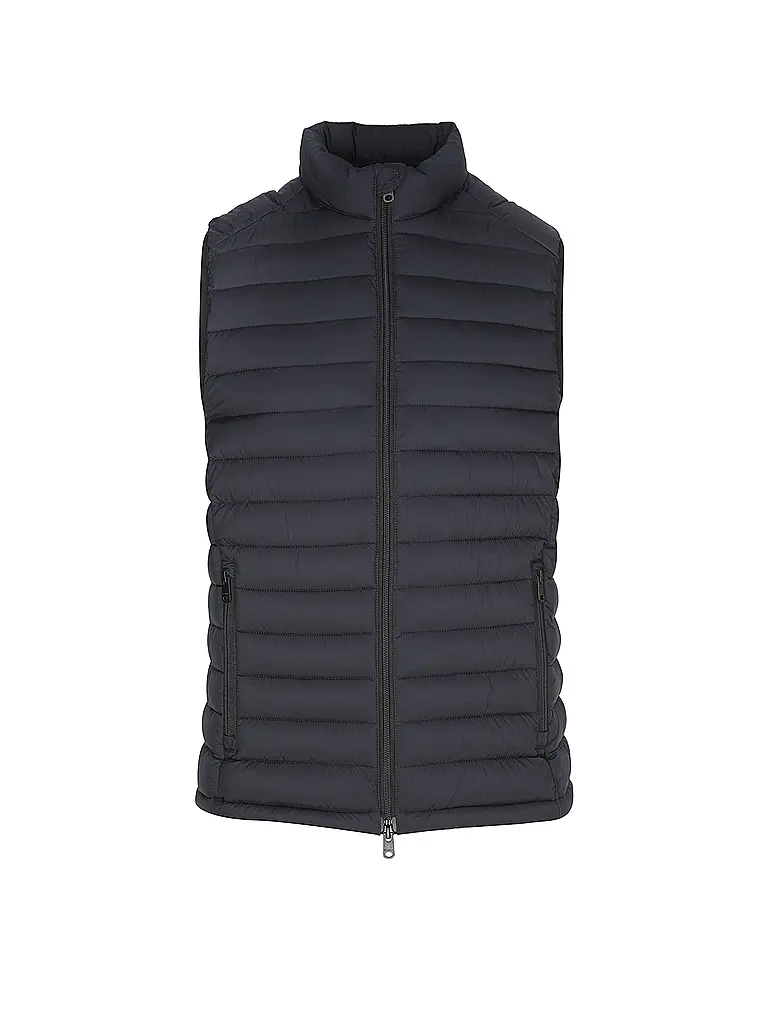 ECOALF | Gilet trapuntato CARDIFF | Blu scuro