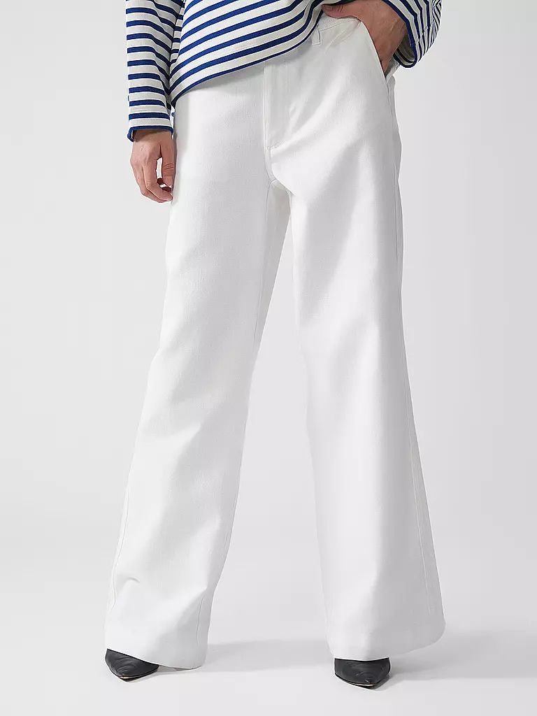 ECOALF | Jeans a gamba larga VALLSALF | Bianco