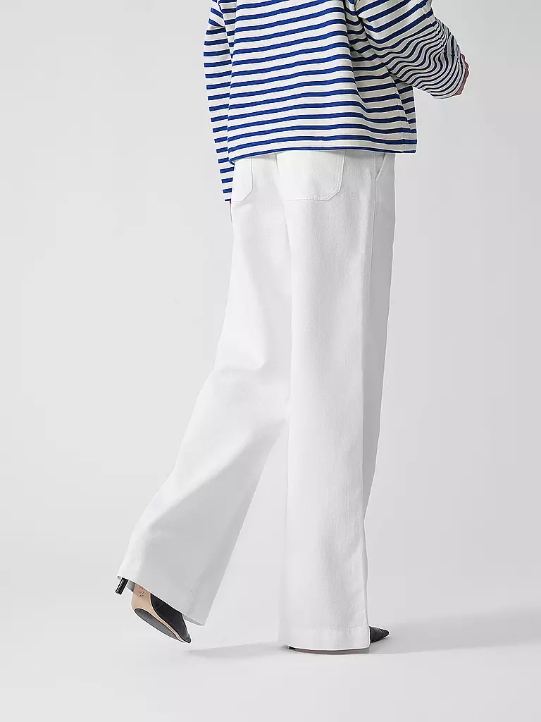 ECOALF | Jeans a gamba larga VALLSALF | Bianco