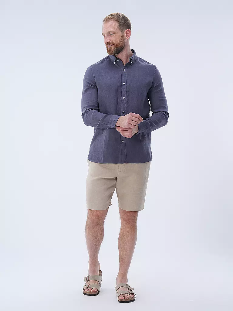 ECOALF | Leinenhemd MALIBUALF | Blu