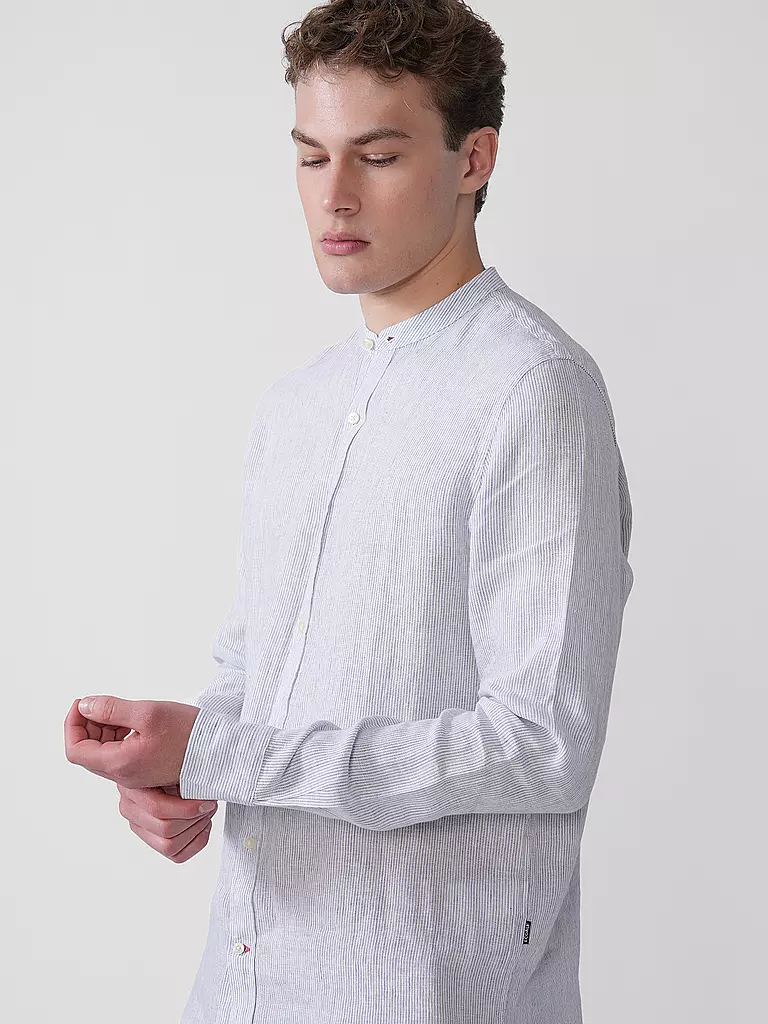 ECOALF | Leinenhemd Regular Fit DAVIDALF  | Bianco