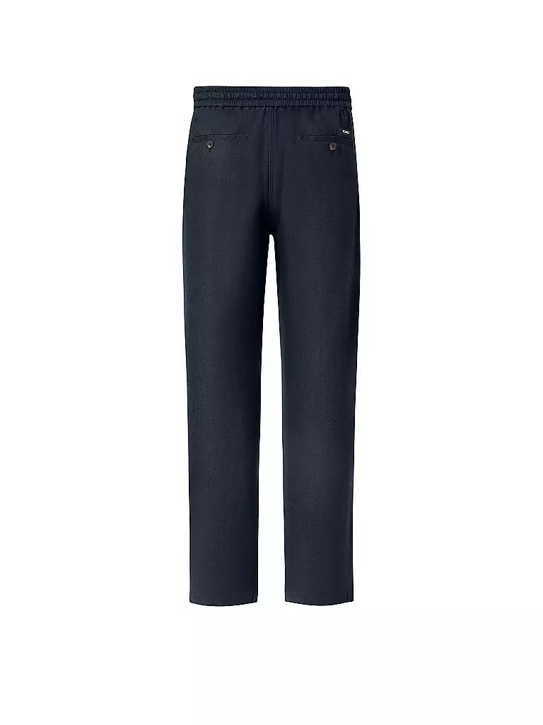 ECOALF | Leinenhose ETHICALF | Blu scuro