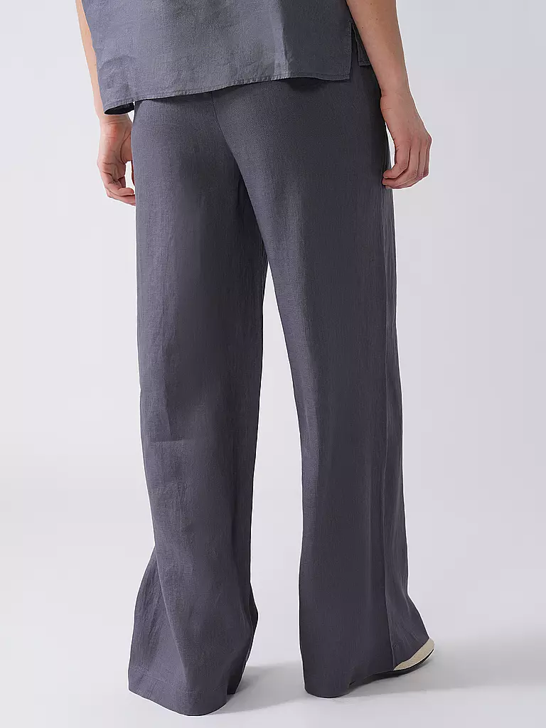 ECOALF | Pantaloni di lino MOSSIALF | Grigio