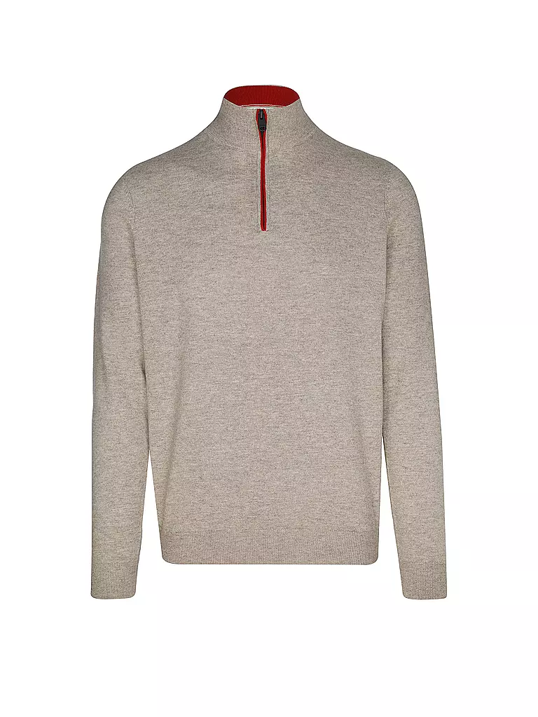 ECOALF | Pullover Troyer | Beige