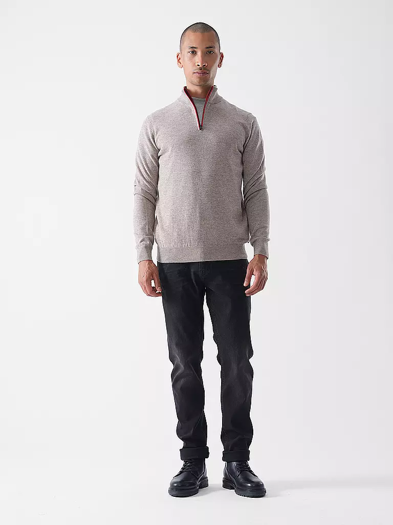 ECOALF | Pullover Troyer | Beige