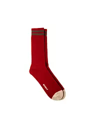 ECOALF | Socken MOUNTAIN beige melange | Rosso scuro