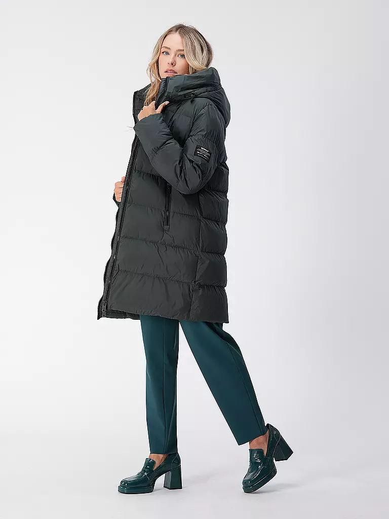 ECOALF | Steppjacke MANLIEALF | Verde scuro
