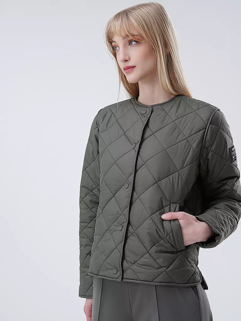ECOALF | Steppjacke MUSAALF | Oliva