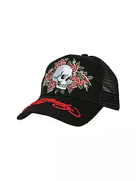 ED HARDY | Kappe SKULL-ROSE | Nero