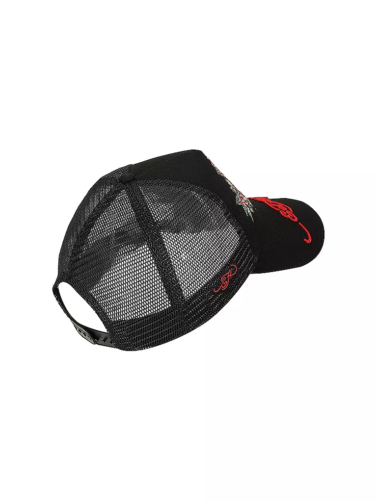 ED HARDY | Kappe SKULL-ROSE | Nero