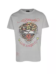 ED HARDY | T-Shirt TIGER VINTAGE | Grigio chiaro