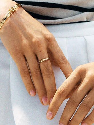 EDBLAD | Anello SWIVEL oro