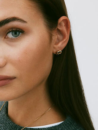 EDBLAD | Orecchini a lobo INFINITY KNOT Small Gold