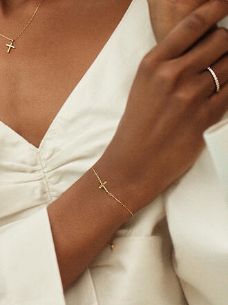 EDBLAD | Bracciale SPIRIT CROSS Oro