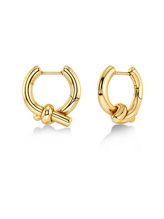 EDBLAD | Orecchini NOVEL KNOT HOOPS Oro