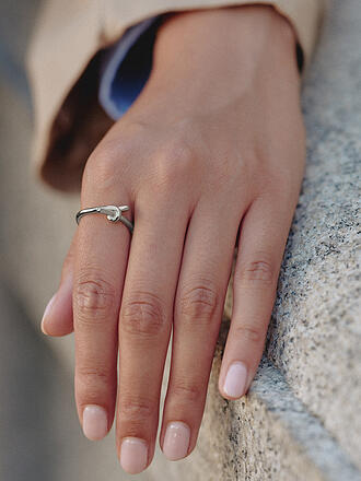 EDBLAD | Anello NOVEL KNOT Silver