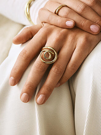 EDBLAD | Anello NOUVEAU Large Gold