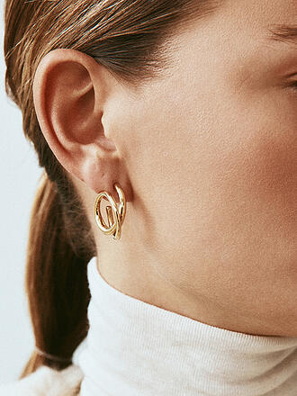 EDBLAD | Orecchini NOUVEAU HOOPS Large Gold