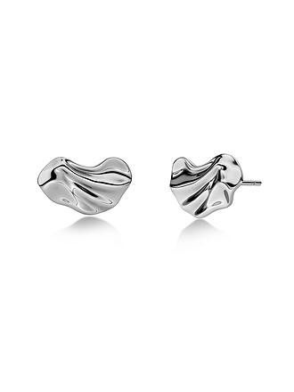 EDBLAD | Orecchini a perno MELTED Silver