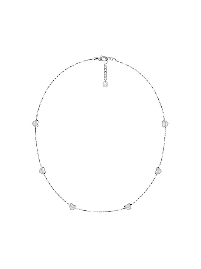 Collana BARLEY NECKLACE MULTI Steel argento