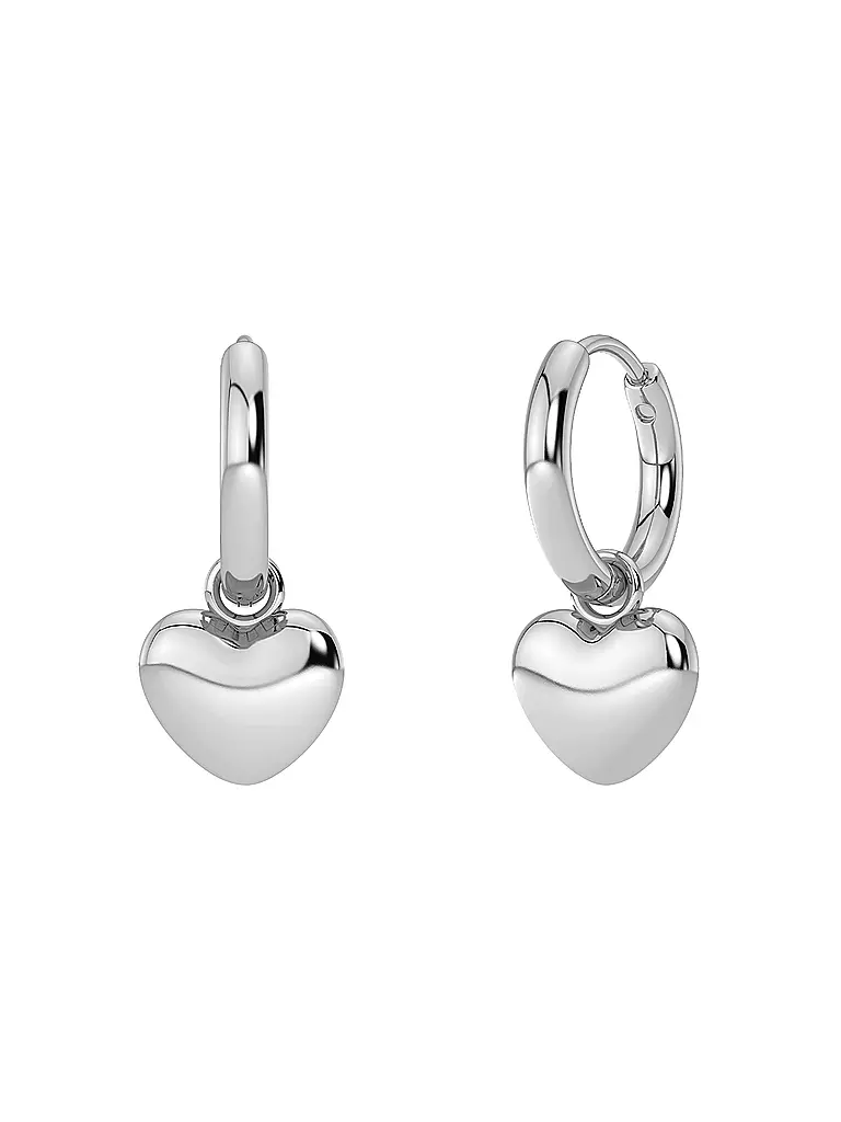 EDBLAD | Anello BARLEY HOOPS Steel | Argento